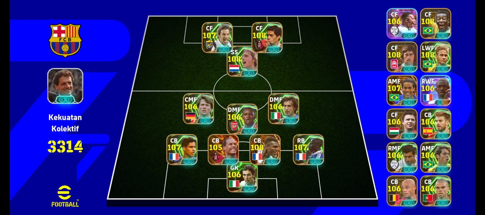 SUAREZ X DELPIERO TOP TIER