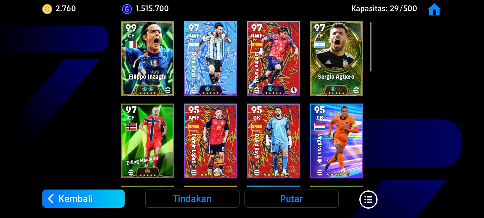 INZAGHI aset koin