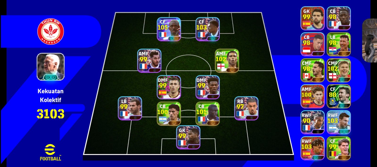 Ready akun eFootBall