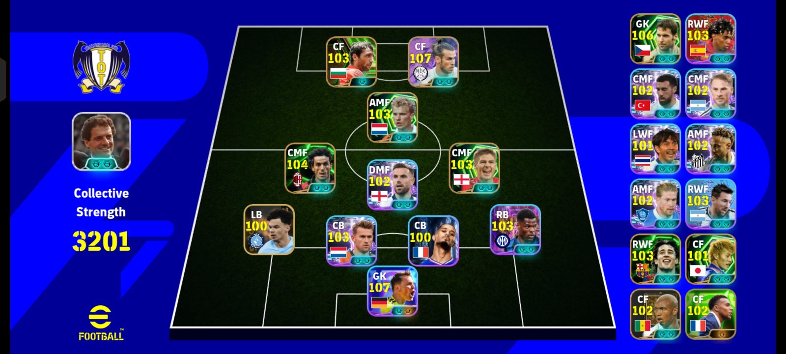 Neuer + Cech + Bale