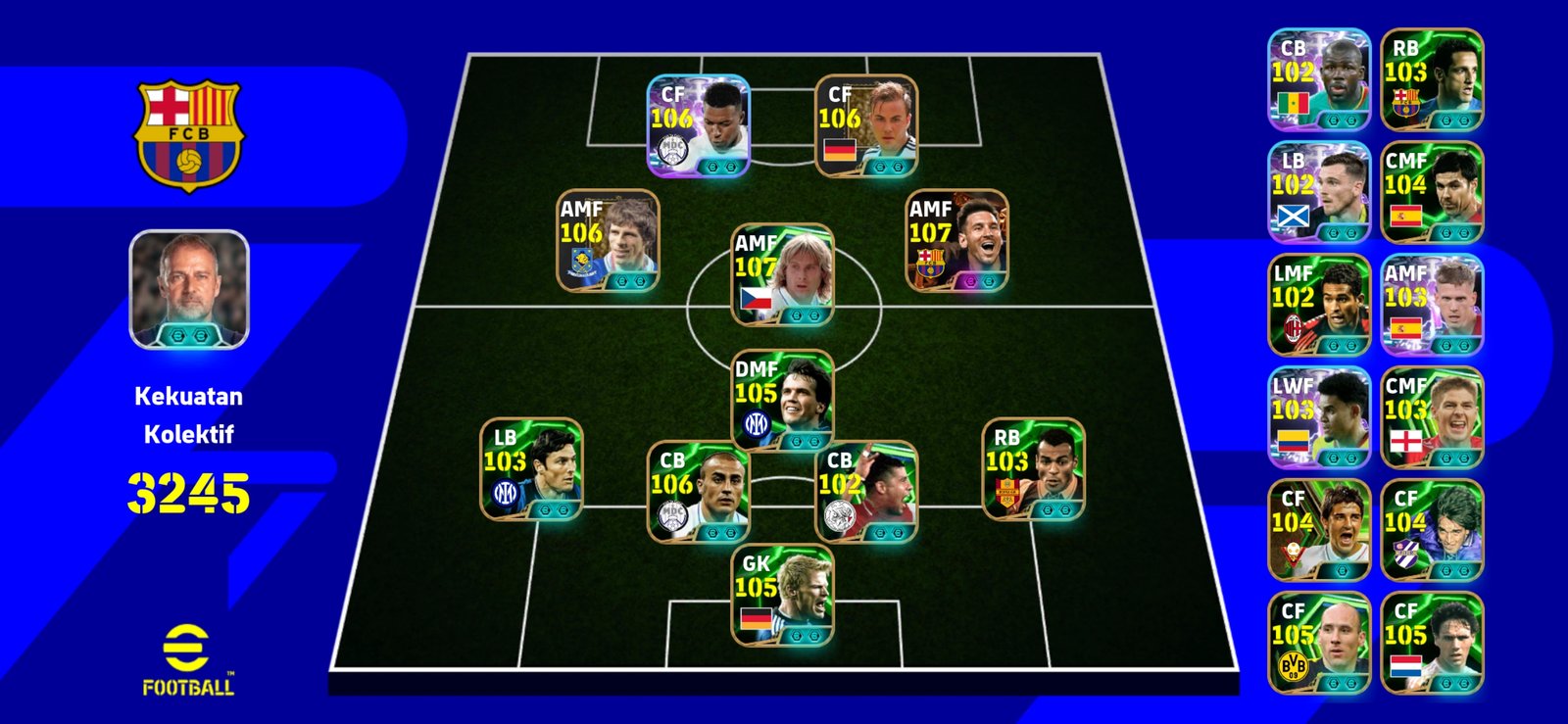 K.Mbappe L.Messi Zola Gotze P.Nedved