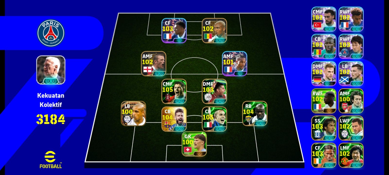 3 db gacha + pack prancis + big time carlos
