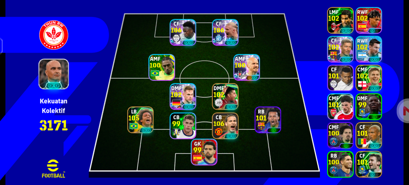 ferdinand halland vini marcelo dkk